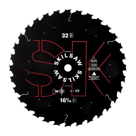 SKIL 16.31 Dia. x 1 in. Circular Saw Blade, Carbide Tipped - 32 Teeth SK6225